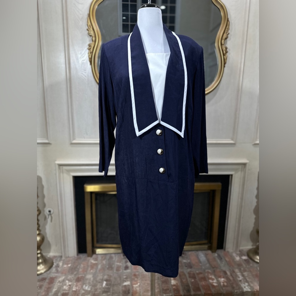 August Max Woman Dress Size 14 Coastal Elegance‎ Minimalist